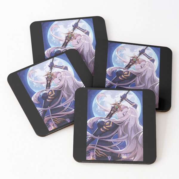 Item preview, Alpha with her sword under the moonlight designed and sold by GenioFin.