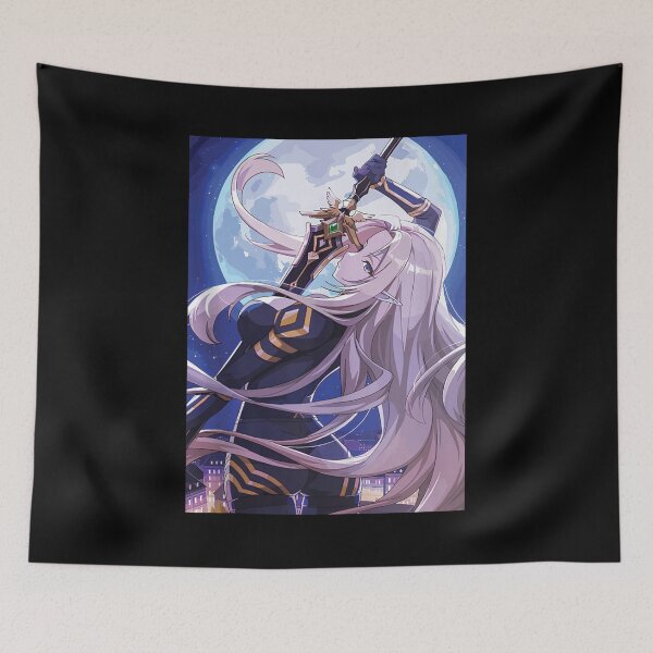 Item preview, Alpha with her sword under the moonlight designed and sold by GenioFin.
