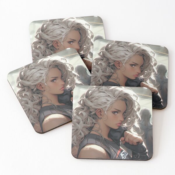 Item preview, boxing fight girl adorable charming pretty prizefight flyweight designed and sold by UILOVE.