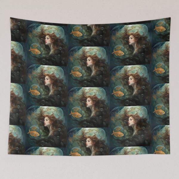 Item preview, Underwater worlds - Mermaid I designed and sold by ArtMysterious.