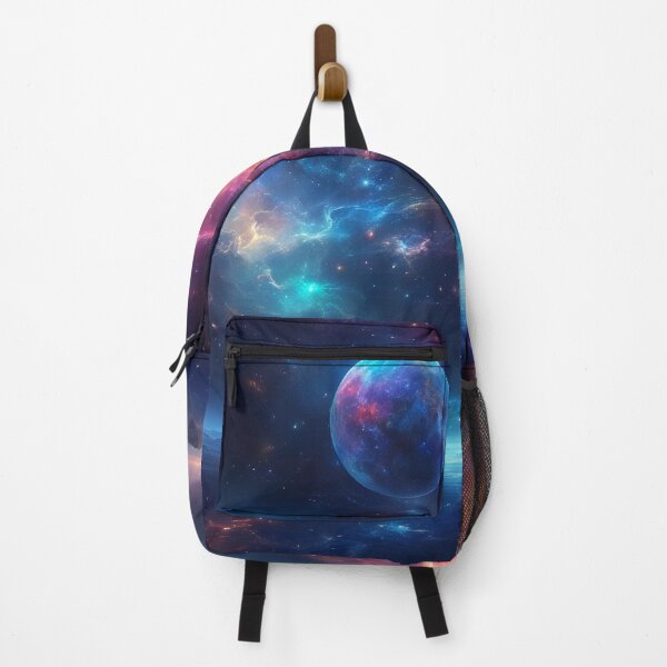 Item preview, Colorful Space Planet - A Captivating Painting designed and sold by gallofoto.