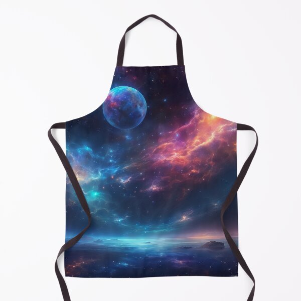 Item preview, Colorful Space Planet - A Captivating Painting designed and sold by gallofoto.