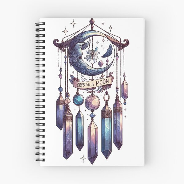 Item preview, Moon And Crystals designed and sold by devonclemon.