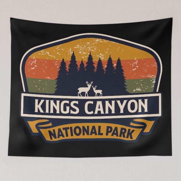 Item preview, Kings Canyon National Park-Vintage designed and sold by Nature-spirit.