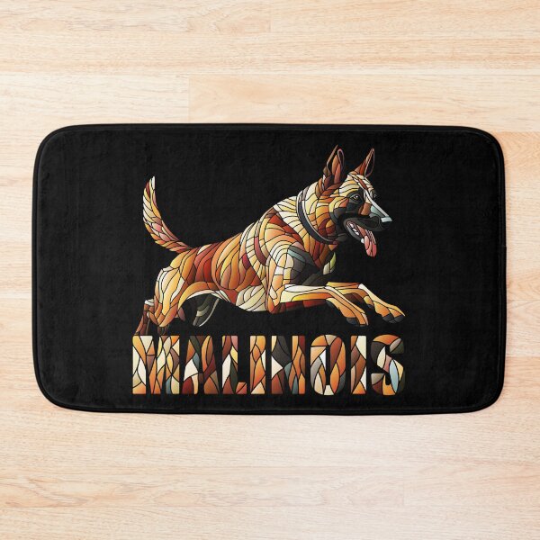 Item preview, Belgian Malinois - Mosaic Art designed and sold by k9printart.