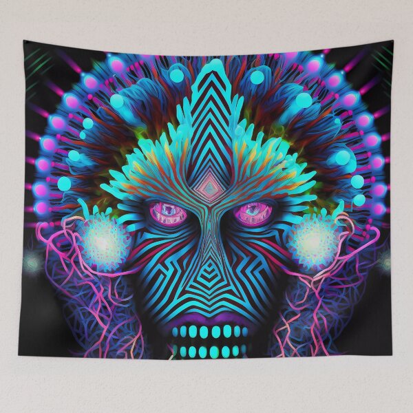 Item preview, “Draconic Serenity: A Psychedelic Journey” designed and sold by Art-Vortex-fr.