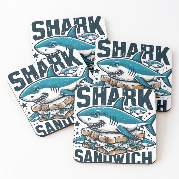 Item preview, Shark Sandwich Funny designed and sold by devonclemon.