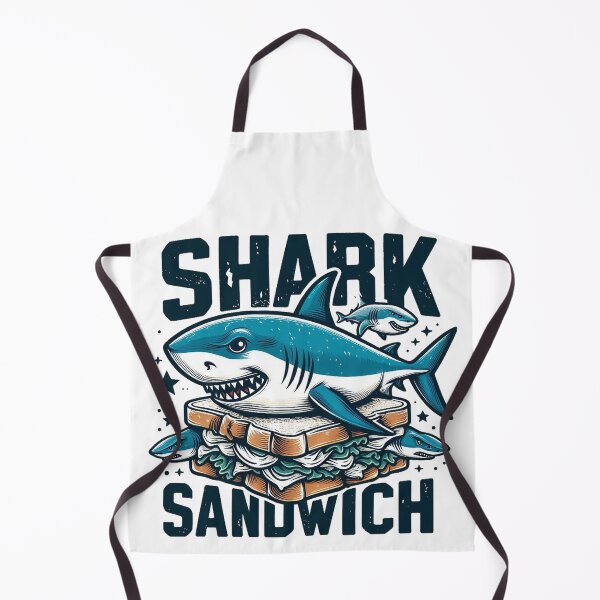 Item preview, Shark Sandwich Funny designed and sold by devonclemon.