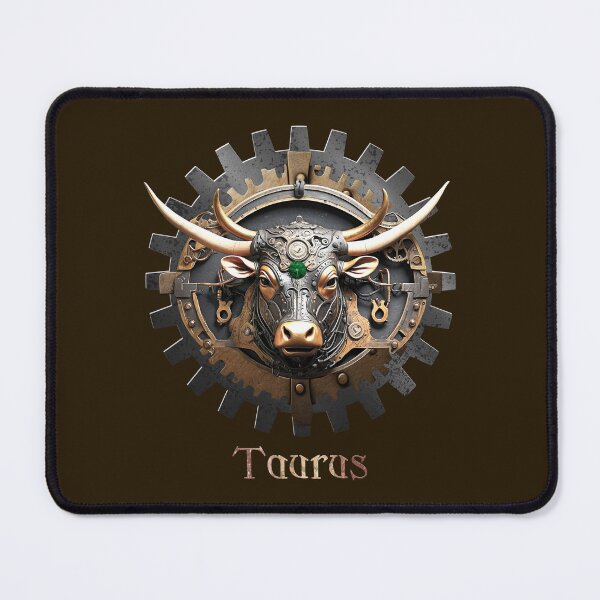 Item preview, Steampunk Zoologica Taurus star sign by Maxine Gadd designed and sold by Maxine Gadd.