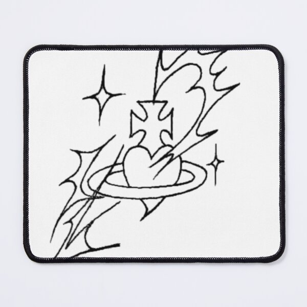 Item preview, y2k cybergoth heart designed and sold by 5diglet.