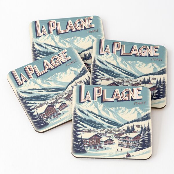 Item preview, La Plagne Ski Resort designed and sold by devonclemon.