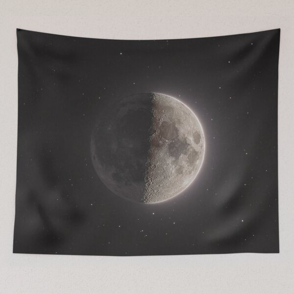 Item preview, First Quarter Moon HDR designed and sold by fallbrookastro.