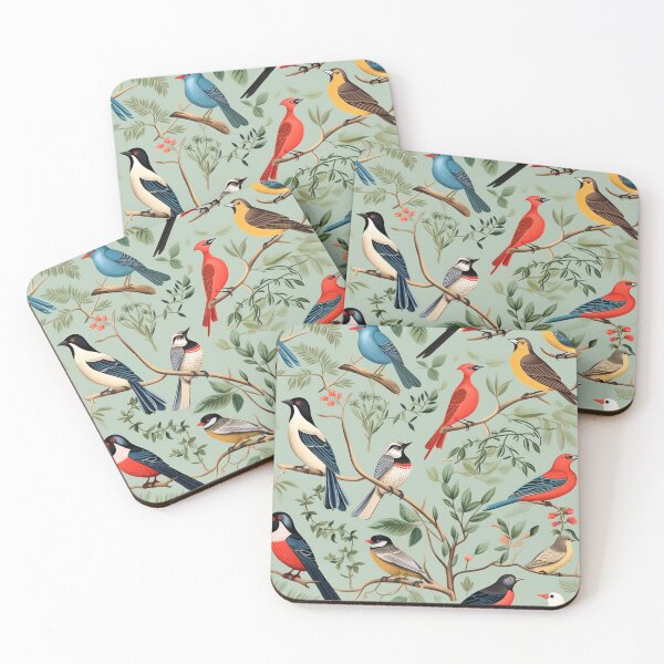 Item preview, Beautiful Birds on the Branches designed and sold by EvgeniiaSim.