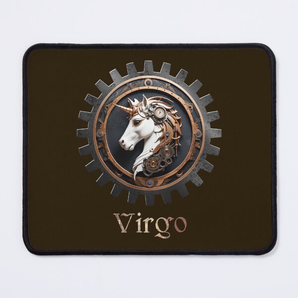 Item preview, Steampunk Zoologica Virgo star sign by Maxine Gadd designed and sold by Maxine Gadd.