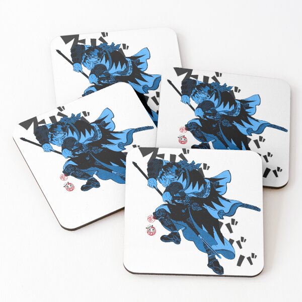 Item preview, SAMURAI SHOCK - Blue Shock 3rd designed and sold by ZENBIENT-COWBOY.