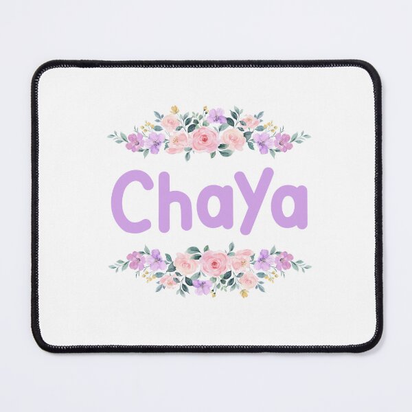 Item preview, Purple Flower Chaya Name Label  designed and sold by NormadWorld.