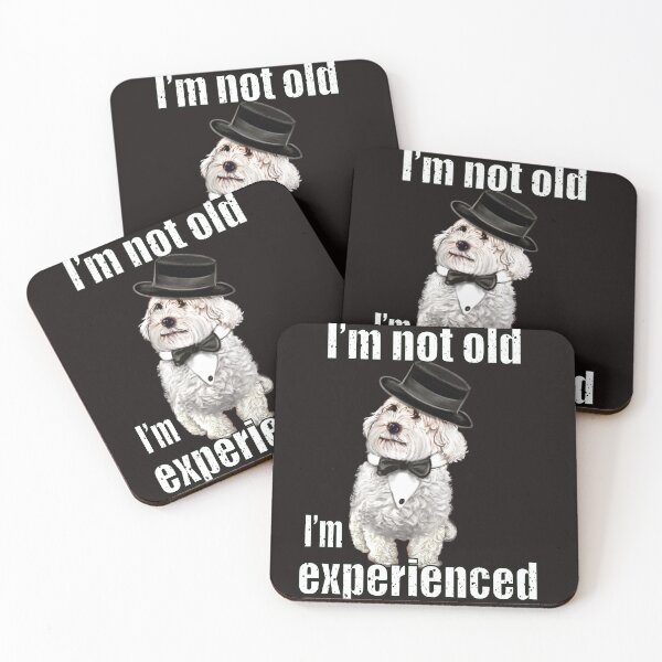Item preview, I’m not old I’m classic experienced funny humor getting older joke with Cavapoo dog designed and sold by Artonmytee.