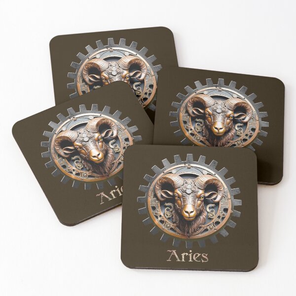 Item preview, Steampunk Zoologica Aries star sign by Maxine Gadd designed and sold by Maxine Gadd.