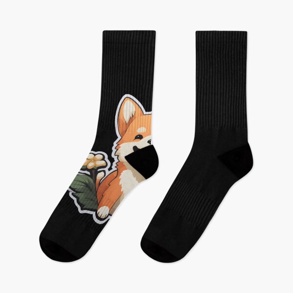 Item preview, Finnish Spitz in Flowers designed and sold by CUTEDOGGIEZ.
