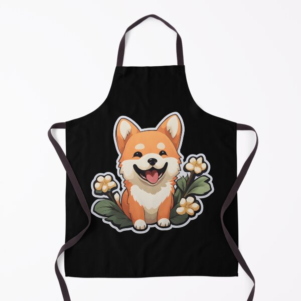 Artikelvorschau, Finnish Spitz In Flowers entworfen und verkauft von CUTEDOGGIEZ.