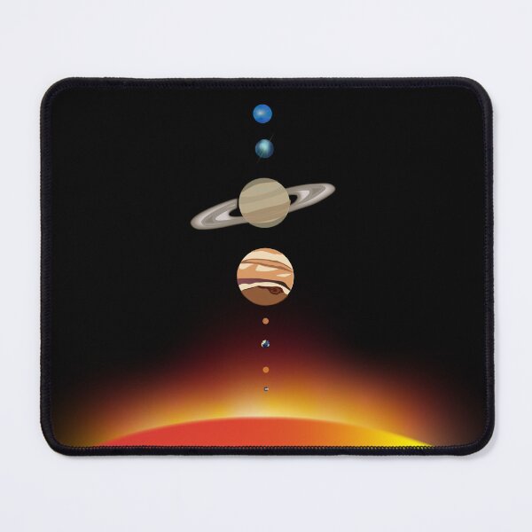 Item preview, Solar System Mercury Venus Earth Mars Jupiter Saturn designed and sold by Cosmic-Fandom.