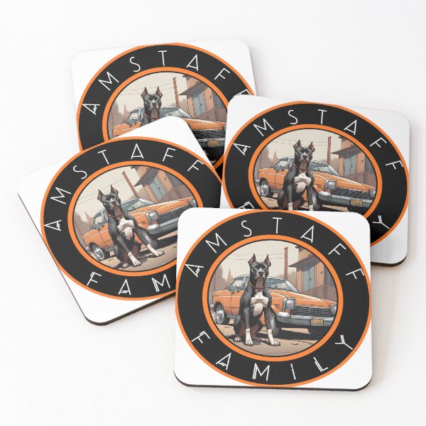 Item preview, American Staffordshire terrier Family designed and sold by GoodyPaws.