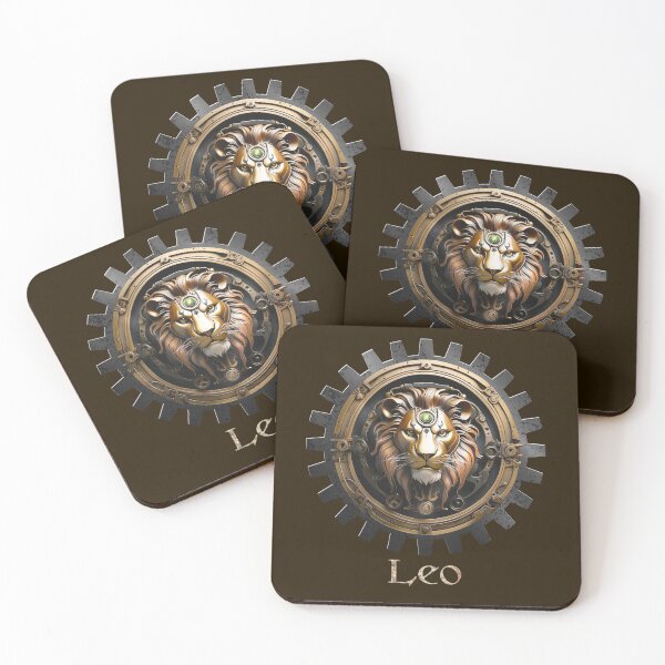 Item preview, Steampunk Zoologica Leo star sign by Maxine Gadd designed and sold by Maxine Gadd.