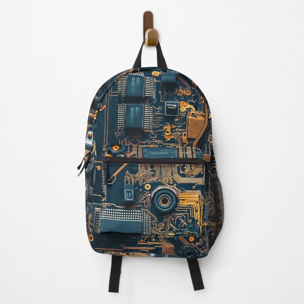 Item preview, Tech Enthusiast’s Haven - Intricate Circuit Board Robot designed and sold by Nicholas Panek.