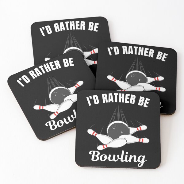Item preview, I'd rather be bowling, bowling sport lovers designed and sold by NBSStore.