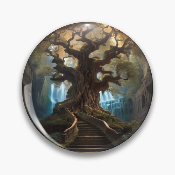Item preview, An old tree in an enchanted forest designed and sold by M-Y-A-R-T-.