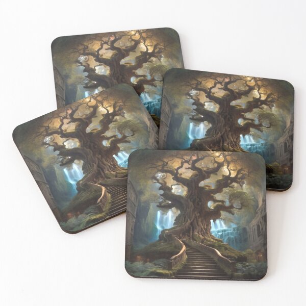 Item preview, An old tree in an enchanted forest designed and sold by M-Y-A-R-T-.