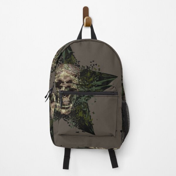 Item preview, Glitched Nautical Star Skull Design | Green Grunge Graphic designed and sold by DopeStick.