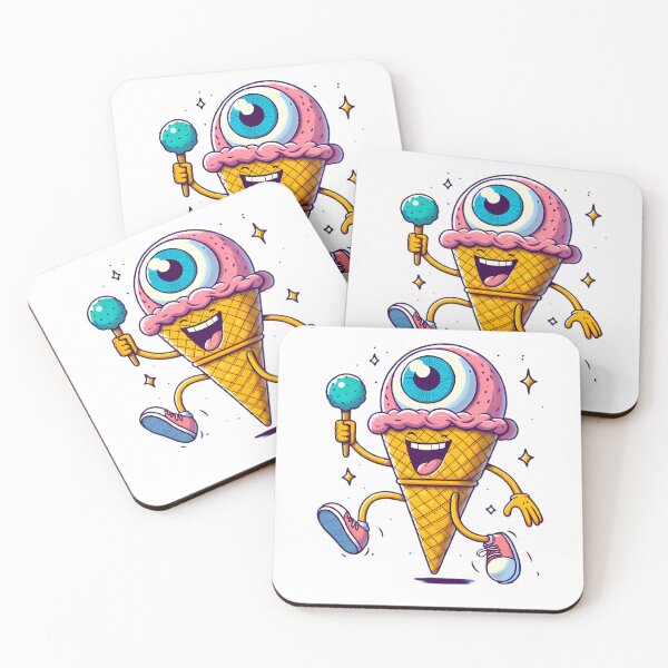 Item preview, Dancing Food: dancing ice cream cone designed and sold by CreativeSparkzz.