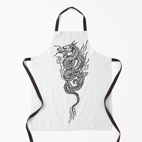 Item preview, Unleash the Legend: Black Ink Chinese Dragon Tattoo designed and sold by InkStation24.