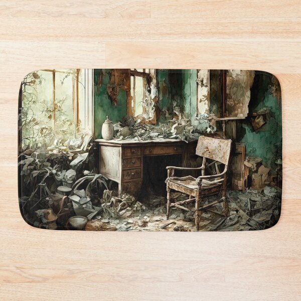 Item preview, Room In An Abandoned House designed and sold by LanaGustavsson.