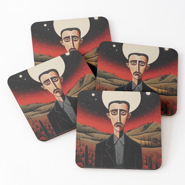 Item preview, Sad Gothic Farmer Print designed and sold by JaimeLikes.