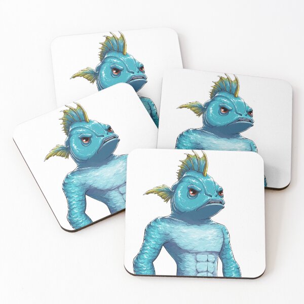 Item preview, Fishbowlian Base Blue designed and sold by Fishbowlian.