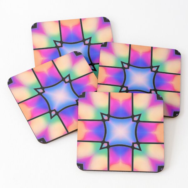Item preview, Sweet Kaleido Square designed and sold by SuperMoniHalo.