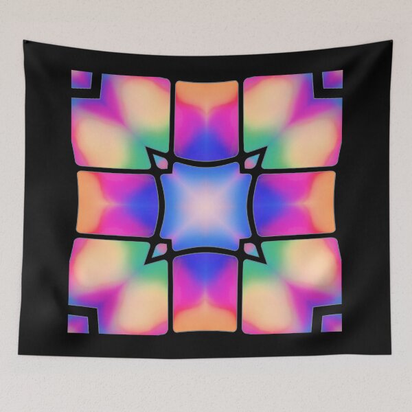 Item preview, Sweet Kaleido Square designed and sold by SuperMoniHalo.