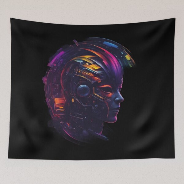 Item preview, Digital Entity, Cyberpunk, Abstract Design  designed and sold by Burn-Ego.