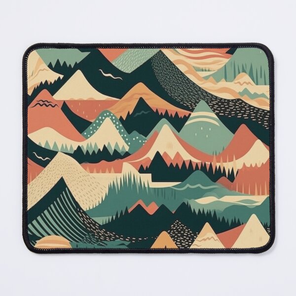Item preview, Multi Mountains Digital Pattern designed and sold by zolarche.