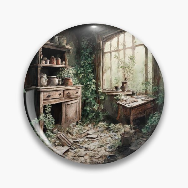 Item preview, Room In An Abandoned House designed and sold by LanaGustavsson.
