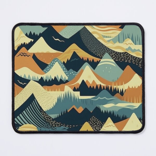 Item preview, Multi Mountains Digital Pattern designed and sold by zolarche.