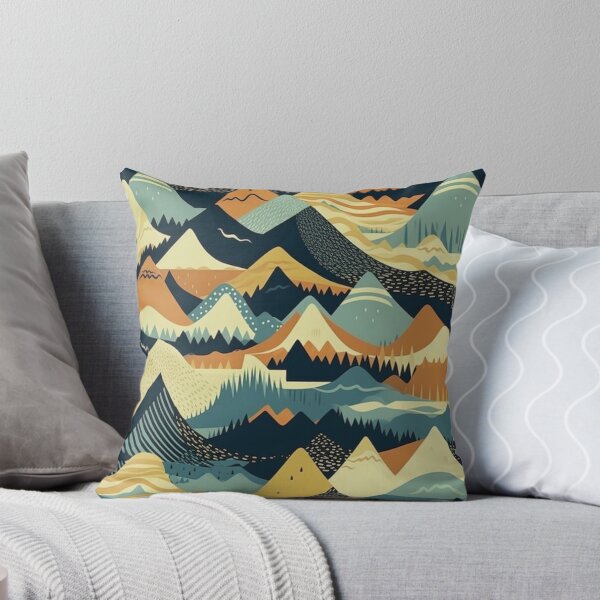 Item preview, Multi Mountains Digital Pattern designed and sold by zolarche.