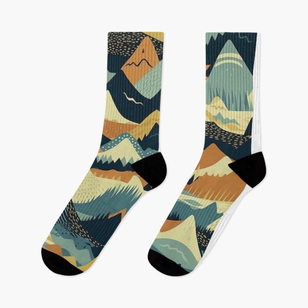Item preview, Multi Mountains Digital Pattern designed and sold by zolarche.