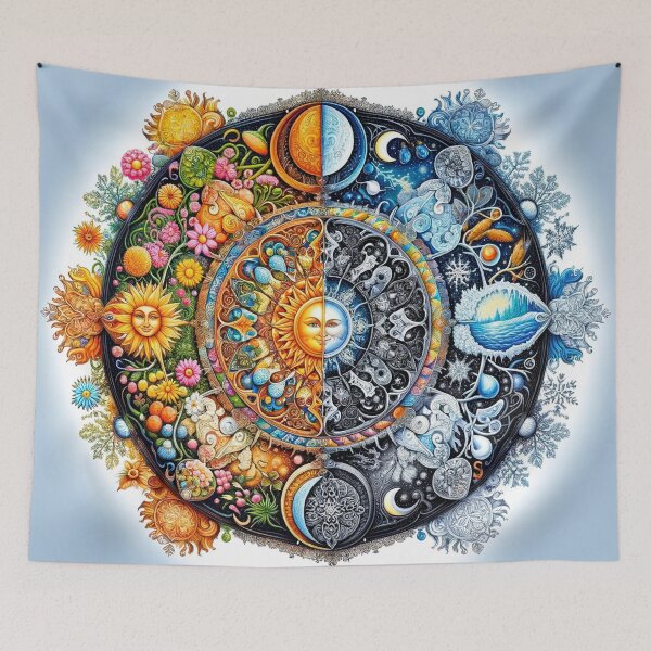 Item preview, Opposite Day Mandala designed and sold by irek07.