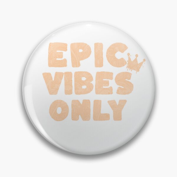 Item preview, Epic Vibes Only - Bold Statements Peachy designed and sold by LosMana.