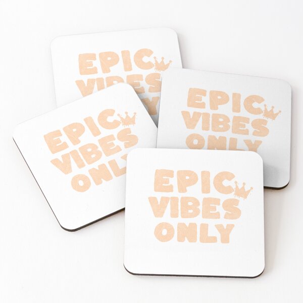 Item preview, Epic Vibes Only - Bold Statements Peachy designed and sold by LosMana.