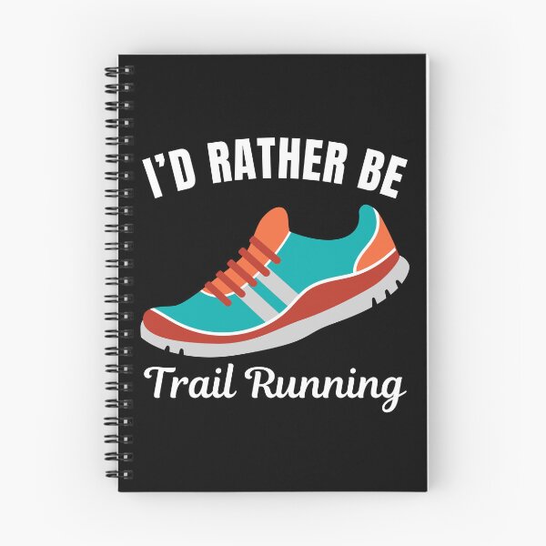 Item preview, I'd rather be trail running, funny trail or distance runner saying designed and sold by NBSStore.