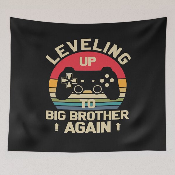 Item preview, Leveling up to Big Brother 2024 funny gamer vintage kids men designed and sold by Pitchou07.